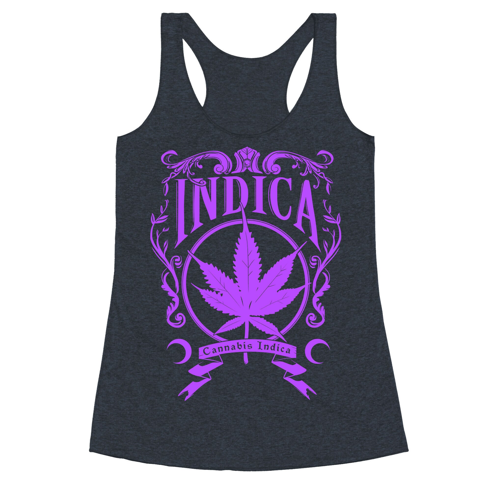 Cannabis Indica Racerback Tank